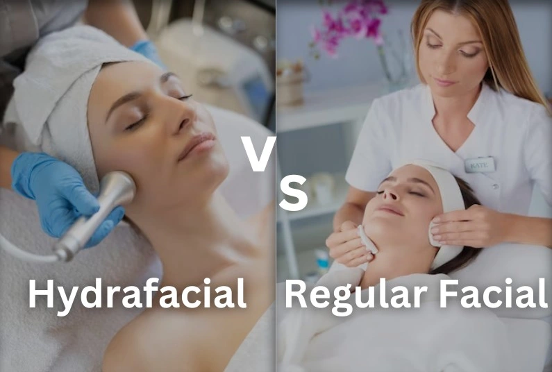 hydrafacial vs regular facial